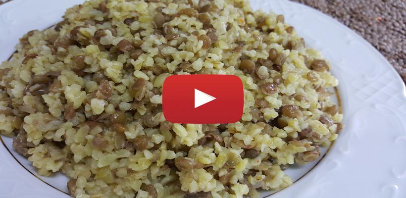 Mercimekli Pilav Tarifi ve Malzemeleri