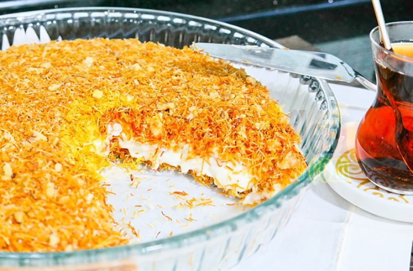 Muhallebili Kadayıf Tarifi ve Malzemeleri