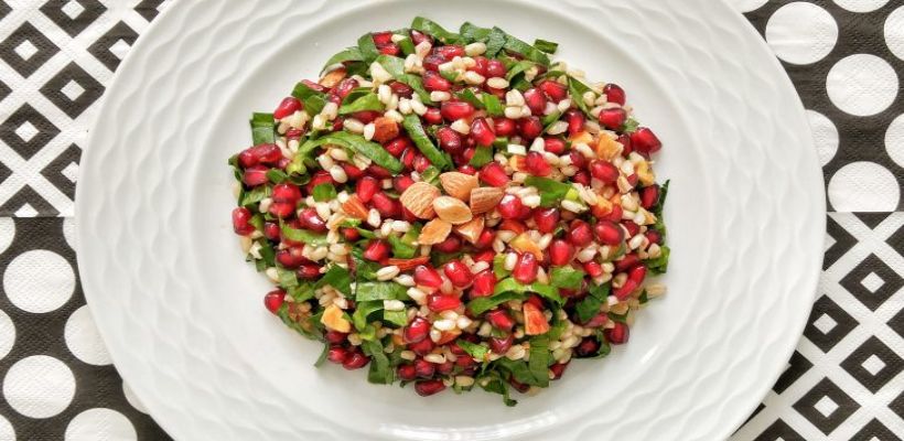 8 Kişilik Narlı Buğday Salatası Tarifi ve Malzemeleri