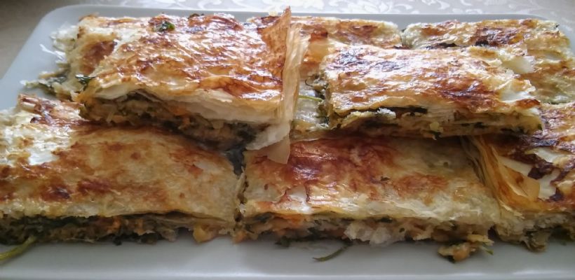 8 Kişilik Otlu Börek Tarifi ve Malzemeleri