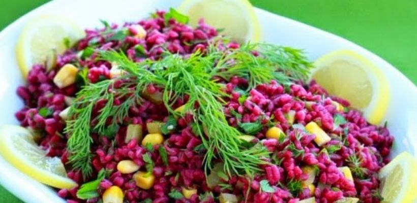 Pancarlı Buğday Salatası Tarifi ve Malzemeleri