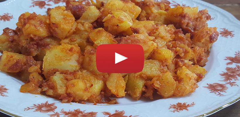 8 Kişilik Patates Kavurması Tarifi ve Malzemeleri
