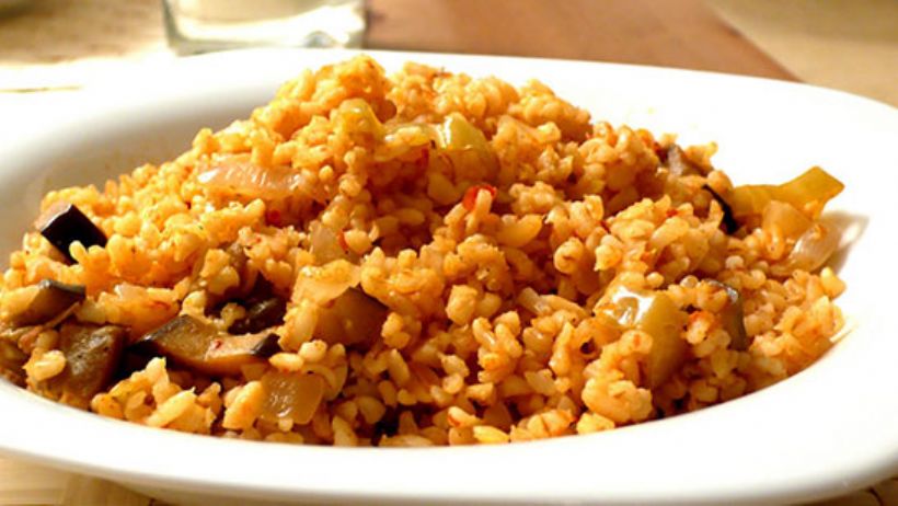 Patatesli Bulgur Pilav