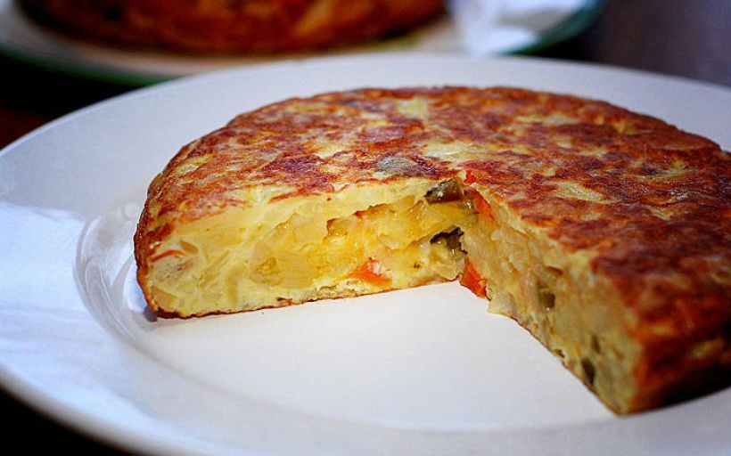 Patatesli Omlet