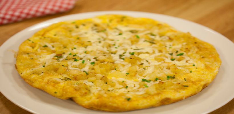 Patatesli Peynirli Omlet Tarifi ve Malzemeleri