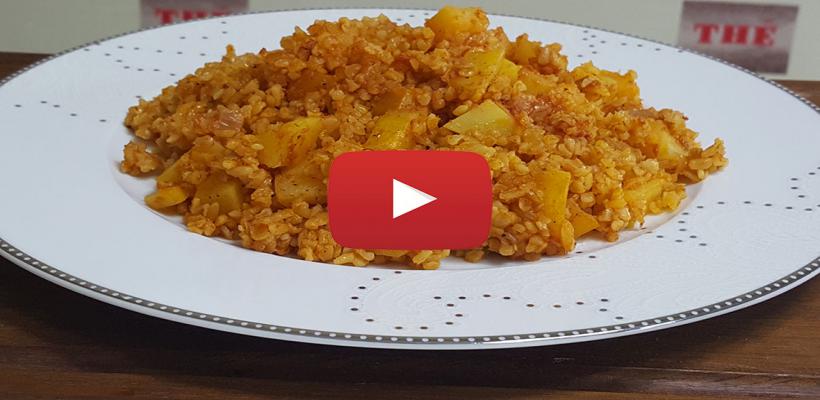 Patatesli Bulgur Pilavı Tarifi ve Malzemeleri