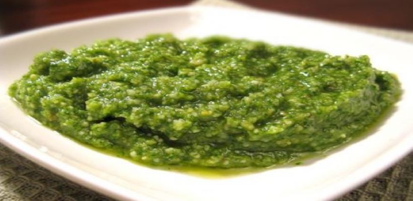 8 Kişilik Pesto Sos Tarifi ve Malzemeleri