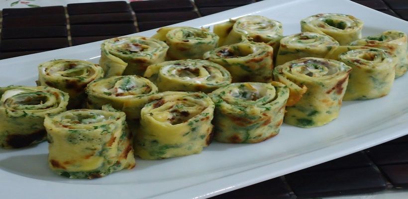 8 Kişilik Peynirli Otlu Krep Tarifi ve Malzemeleri