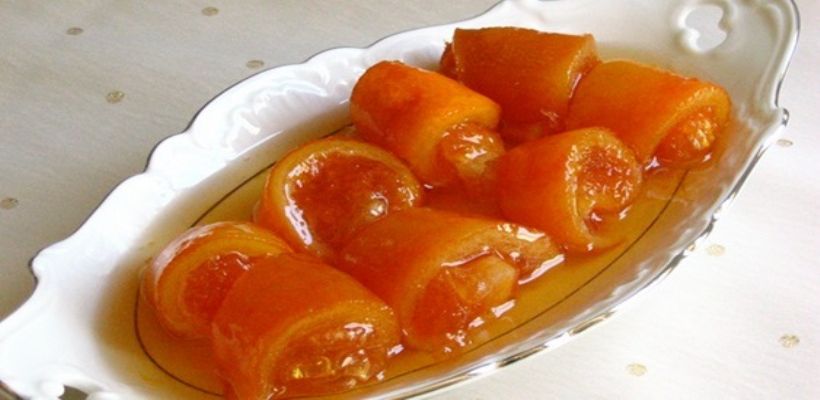Portakal Kabuğu Reçeli Tarifi ve Malzemeleri