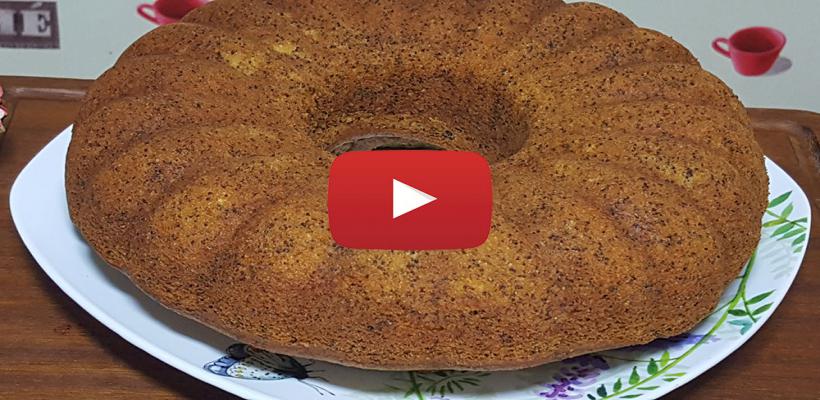 Portakallı Haşhaşlı Kek Tarifi ve Malzemeleri