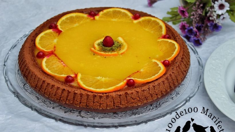 8 Kişilik Portakallı Tart Kek Tarifi ve Malzemeleri