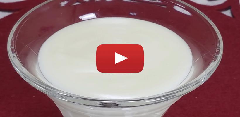 Sade Muhallebi Tarifi ve Malzemeleri