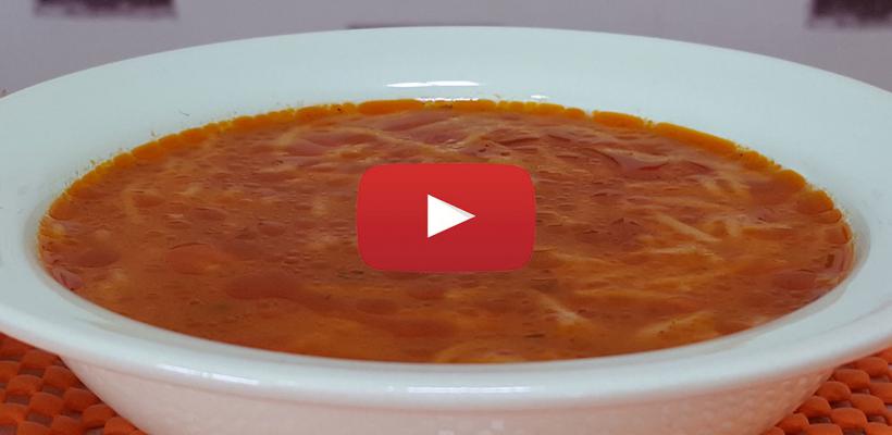 Salçalı Şehriye Çorbası Tarifi ve Malzemeleri