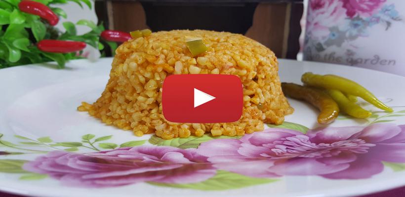 Sebzeli Bulgur Pilavi Tarifi ve Malzemeleri