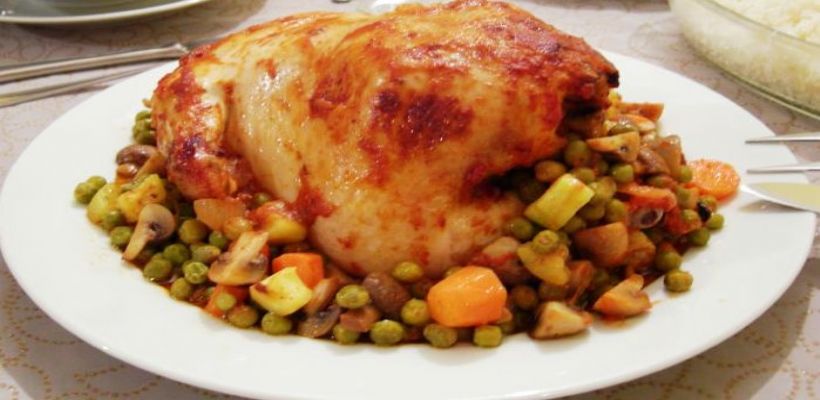 Sebzeli Tavuk Dolması Tarifi ve Malzemeleri