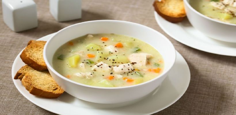 8 Kişilik Sebzeli Tavuk Suyu Çorba Tarifi ve Malzemeleri