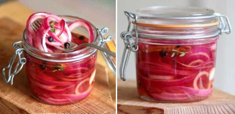 Soğan Turşusu Tarifi ve Malzemeleri