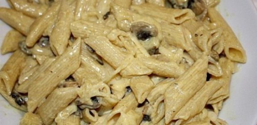 Soya Soslu Kremalı Makarna Tarifi ve Malzemeleri