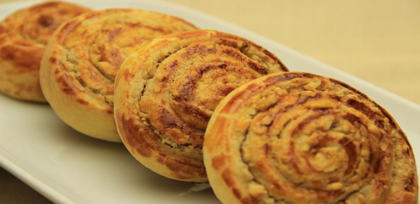 8 Kişilik Tahinli Cevizli Poğaça Tarifi ve Malzemeleri
