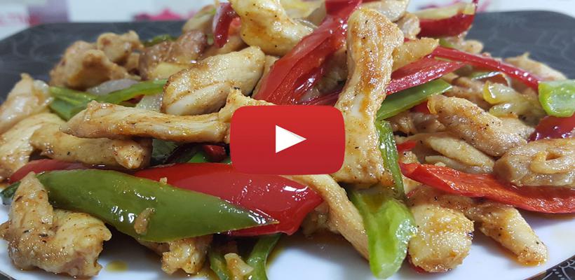 8 Kişilik Tavuk Fajita Tarifi ve Malzemeleri