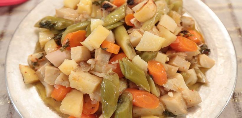 8 Kişilik Tavuklu Kereviz Yemeği Tarifi ve Malzemeleri