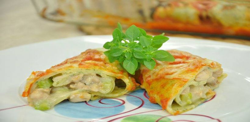 Tavuklu Krep Sarma Tarifi ve Malzemeleri