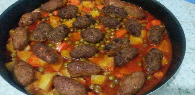 Tepside Sebzeli Köfte Tarifi ve Malzemeleri