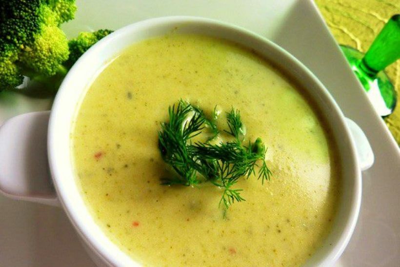 8 Kişilik Terbiyeli Brokoli Çorbası Tarifi ve Malzemeleri