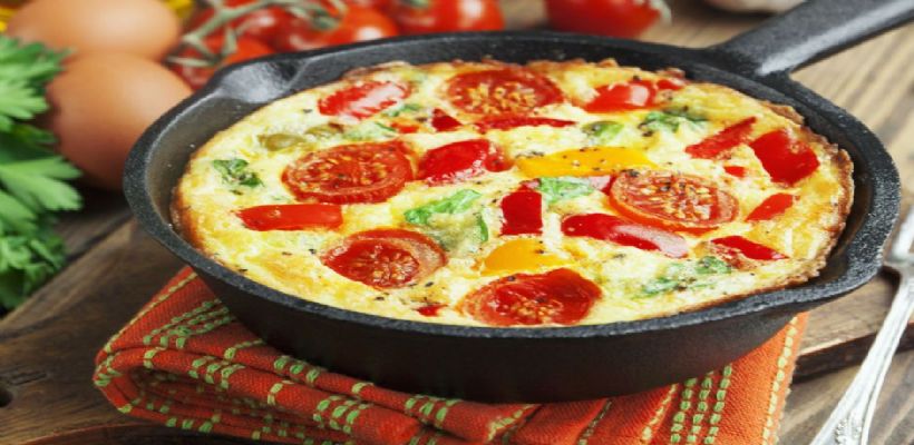 8 Kişilik Tulum Peynirli Omlet Tarifi ve Malzemeleri