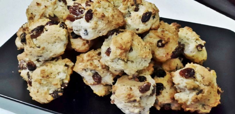 8 Kişilik Üzümlü Cevizli Kurabiye Tarifi ve Malzemeleri