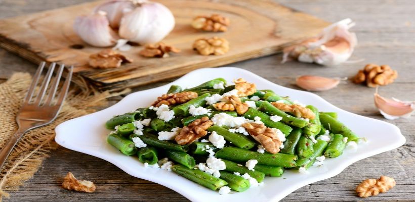 8 Kişilik Yeşil Börülce Salatası Tarifi ve Malzemeleri