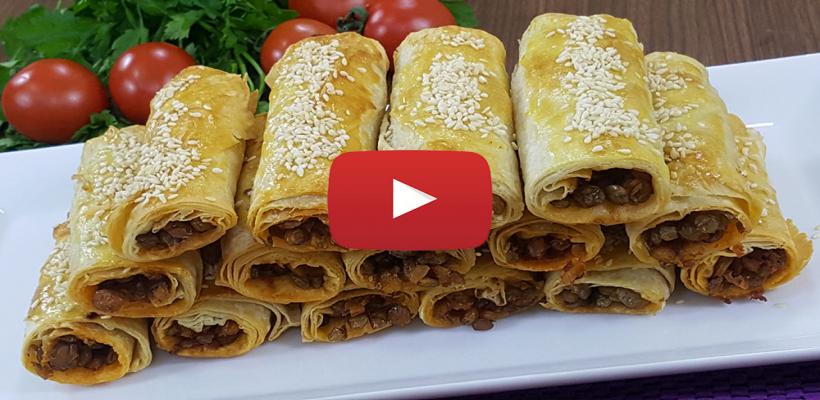 8 Kişilik Yeşil Mercimekli Börek Tarifi ve Malzemeleri