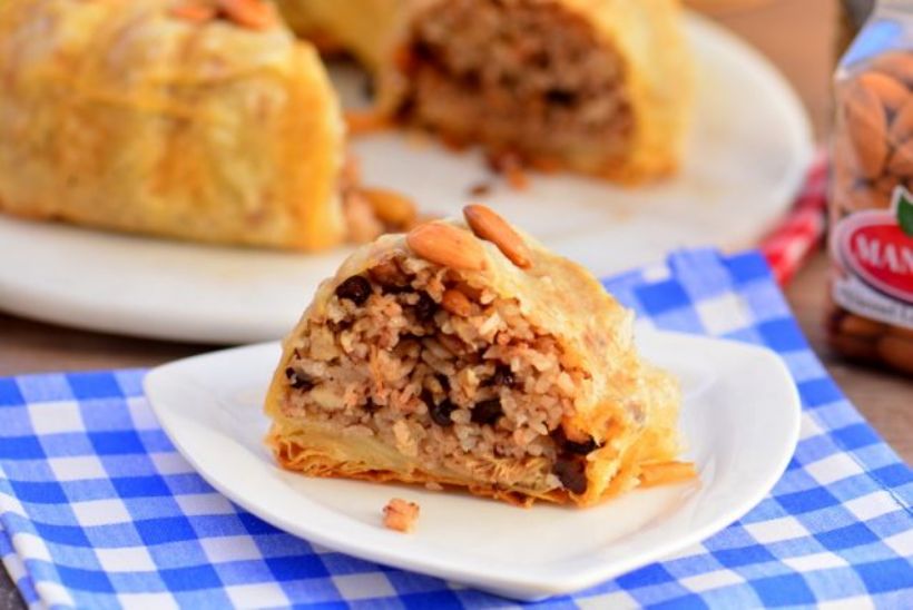 8 Kişilik Yufkalı Perde Pilavı Tarifi ve Malzemeleri