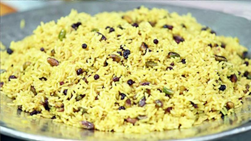 8 Kişilik Zerdeçallı Pilav Tarifi ve Malzemeleri