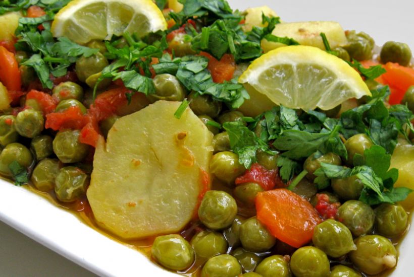 8 Kişilik Zeytinyağlı Bezelye Tarifi ve Malzemeleri