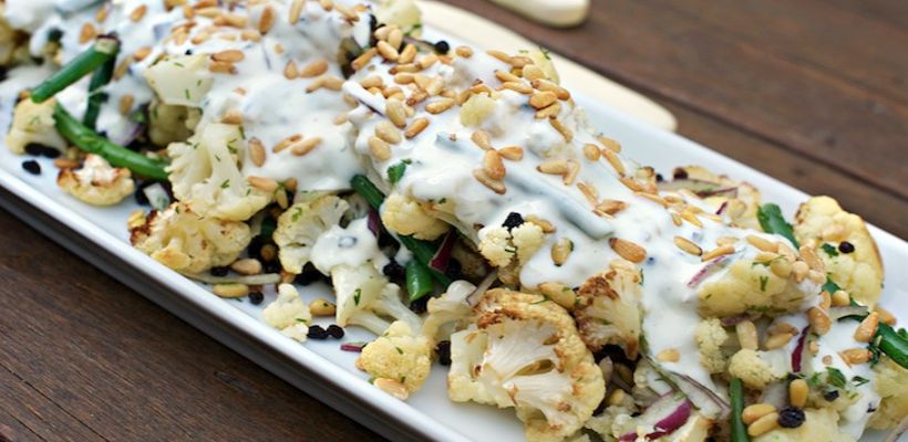 8 Kişilik Zeytinyağlı Karnabahar Salatası Tarifi ve Malzemeleri