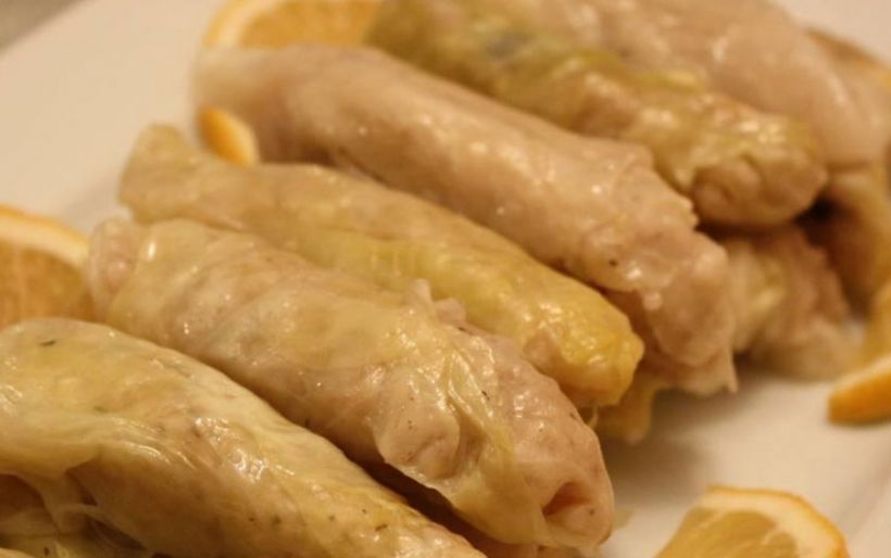 8 Kişilik Zeytinyağlı Lahana Sarması Tarifi ve Malzemeleri