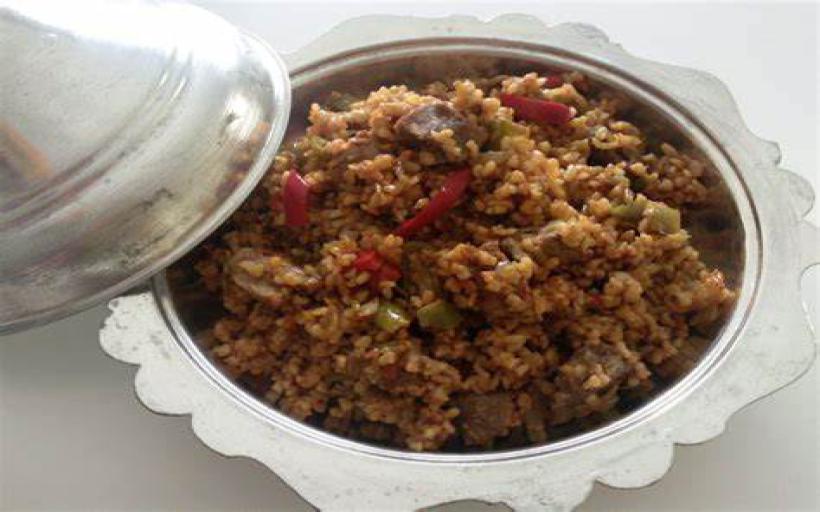 Etli Firik Pilavı